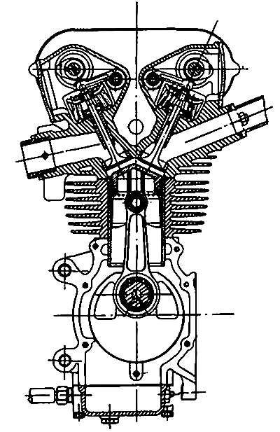 Двигатель мотоцикла С-157А